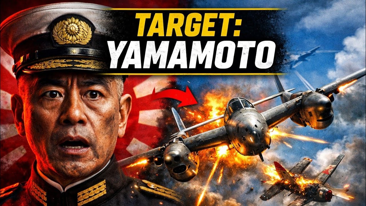 Japanese Were Shocked When American Pilots Shot Down Admiral Yamamoto😱|