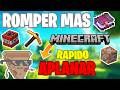 ✅COMO ROMPER ⛏BLOQUES MAS RAPIDO🧨 EN MINECRAFT 1.21👈 | QUITAR MONTAÑAS💎
