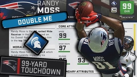 What if Madden 09 Randy Moss Was a Superstar X Factor With Double Me? Madden 20 Experiment