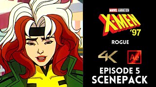 Rogue [Xmen 97] 1:1 Ep 5 4K Scenepack