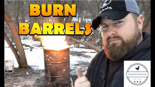 🔥 Easy Long Lasting DIY Burn Barrel....How Well Does It Work ?
