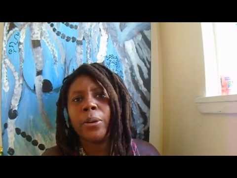 Freeform Dreadlocks Baking Soda Cleanse And ACV Rinse Part 2