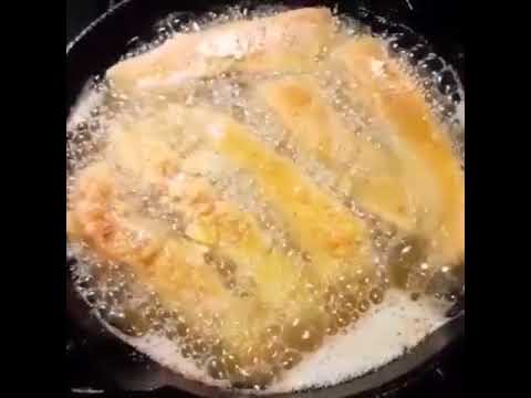 SALMON STRIPS WITH