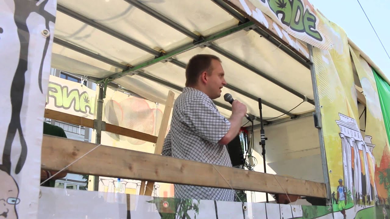 Maximilian Plenert (Schildower Kreis) - Hanfparade 2015