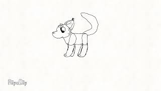 Blinking cat #animation  #flipaclip
