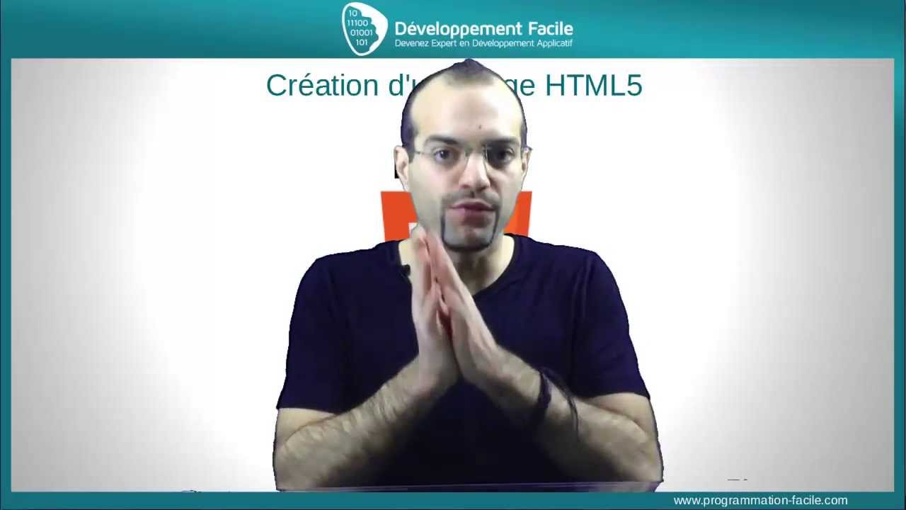 Comment Creer Une Page Html5 Youtube