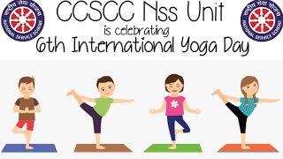6th International Yoga Day Celebration - C.C.Sheth College of Commerce,Navgujarat Campus|NSS Unit| screenshot 2