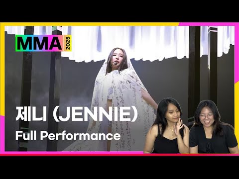 [#MMA2025] 제니 - Seoul City + ZEN + like JENNIE (4K) | TEUME REACTION