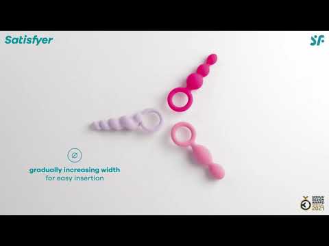 Набор анальных игрушек Booty Call Satisfyer цветные, видео 1