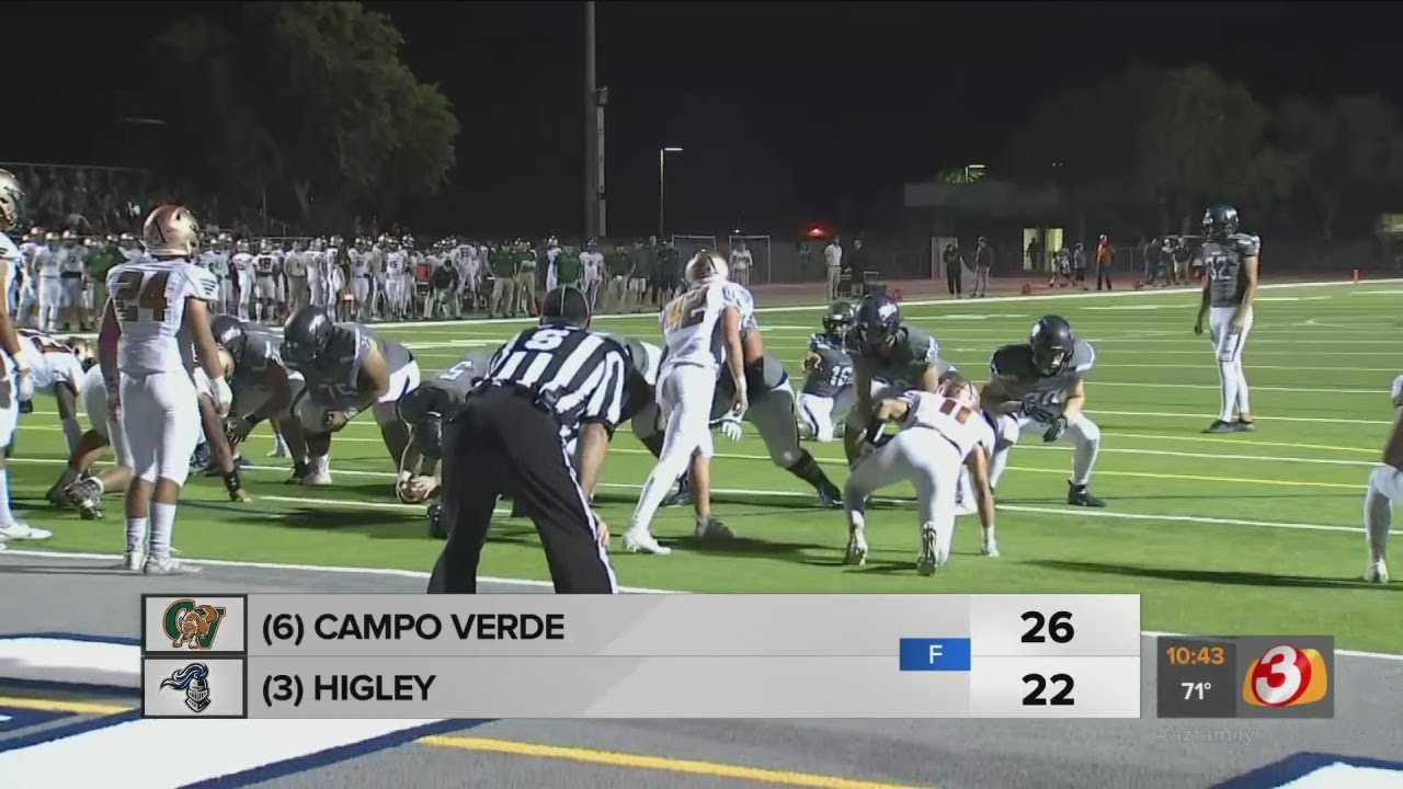 Higley High School at Campo Verde High School Playoffs, November 15