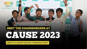 CMRU Design Thinking Day ‘CAUSE 2023’: Meet the Changemakers