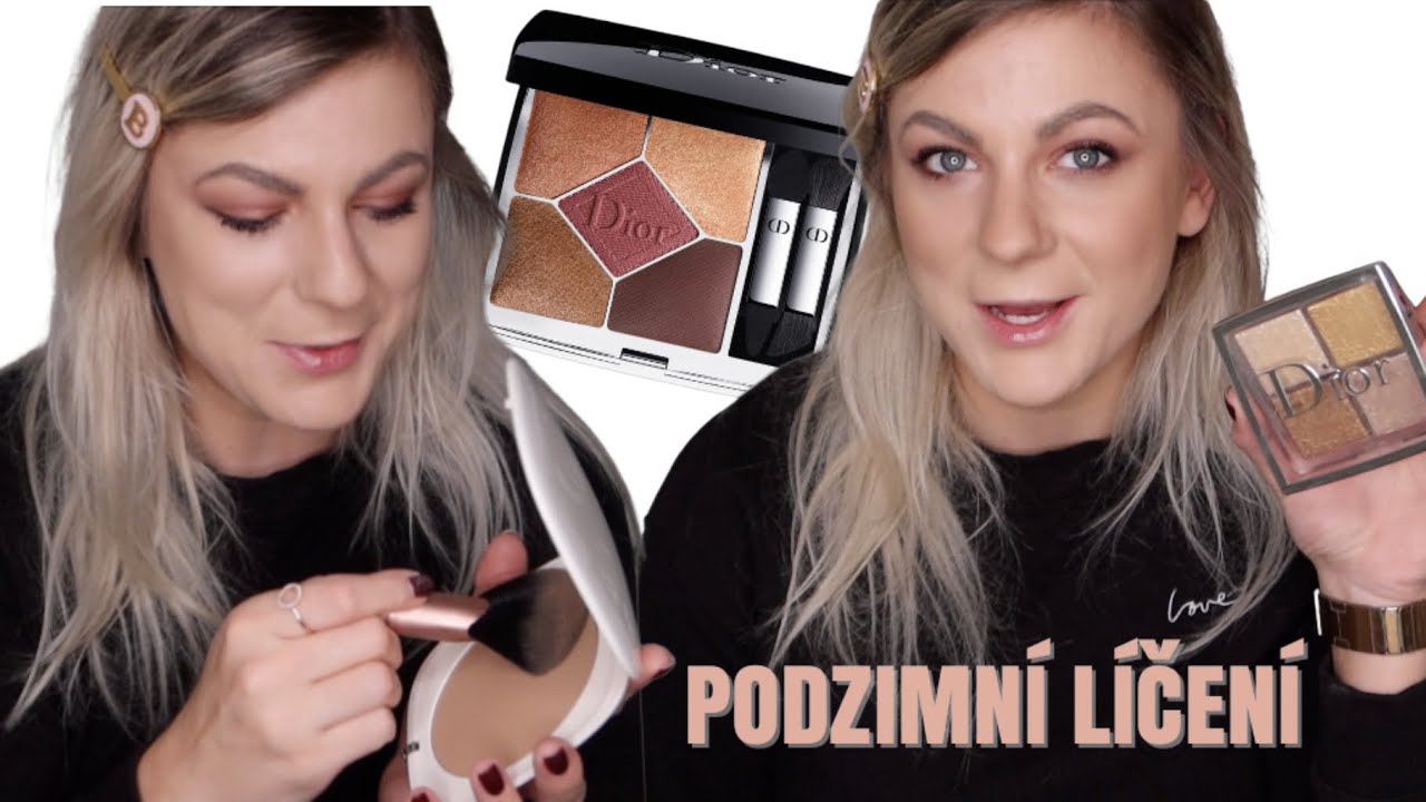 Podzimní líčení očí za 5 minut || Dior, Clarins, Nars, Marc Jacobs