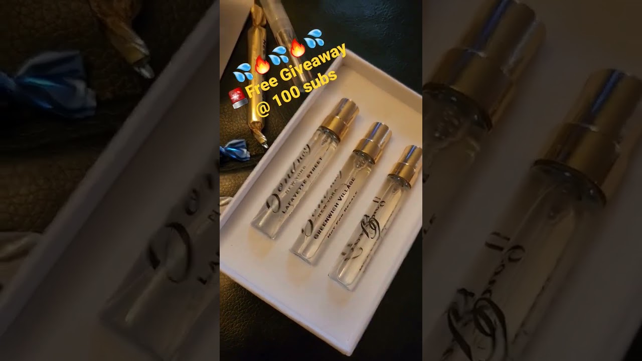 Fragrance Samples Giveaway 