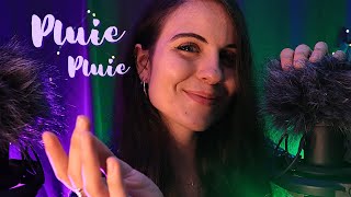 ASMR | Endors-toi sous la pluie ☔️🌧 (papouilles moumoute, inaudible, breathing, ...)