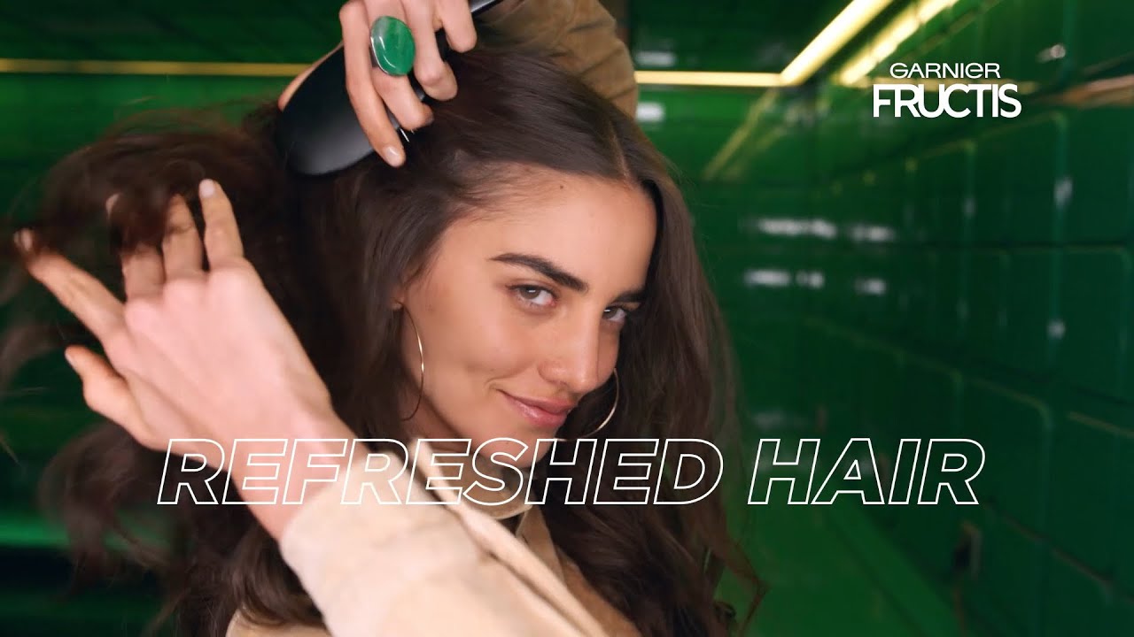 Garnier Fructis Invisible Dry Shampoo "Refreshed Hair" Commercial (2020)