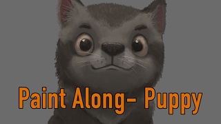 Coloring a Cute Puppy (Simple Tutorial) screenshot 2