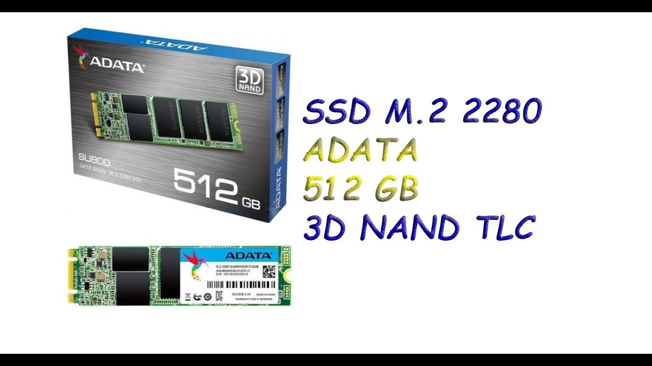 SSD ADATA Ultimate m.2 512 GB.