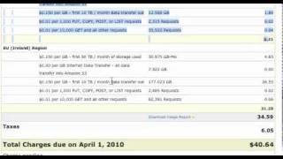 Amazon AWS Statement