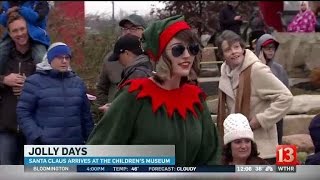 Jolly Days - Santa arrives at Children's Museum
