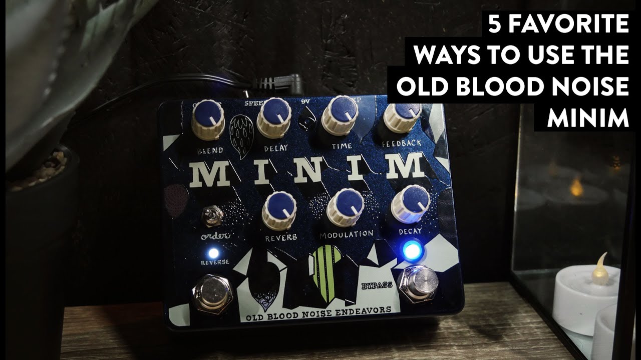 Old Blood Noise Endeavors Minim Reverb/Delay and Reverse - Your Ambient  Dream Machine