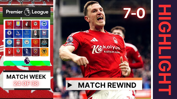 Matcweek 24 Chris Wood scored hat-trick as Nottingham Forest big win | @GDBET333_SPORT‬