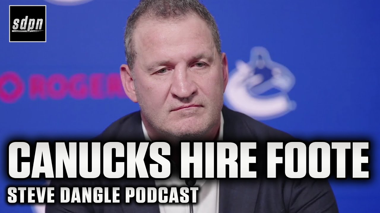 The Vancouver Canucks Hire Adam Foote As Head Coach ... Will Quinn Hughes Stay? | SDP