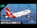 Australia domestic  msfs airline pilot career part 11