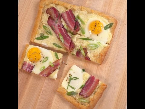 Bacon & Egg Breakfast Tart