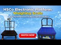 HSCo Electronic Platform Weighing Scale - A Comprehensive Product Demonstration