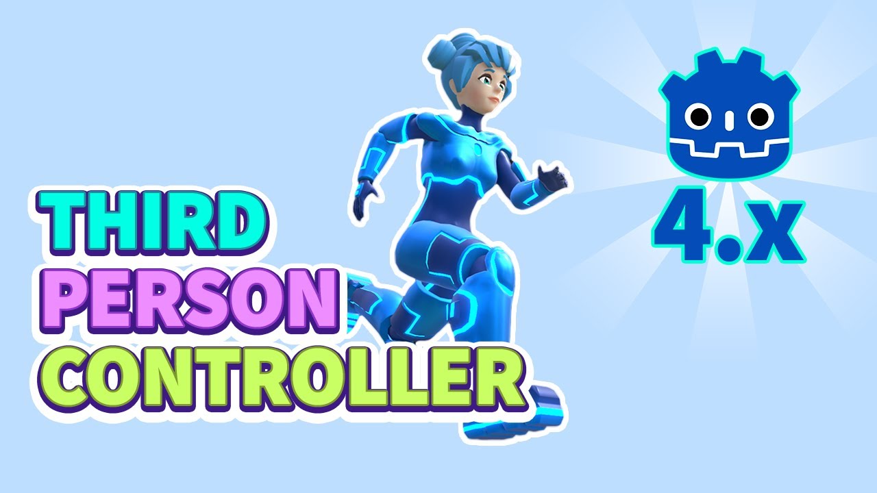 Godot 4 Third Person Controller - Intro/Promo - YouTube
