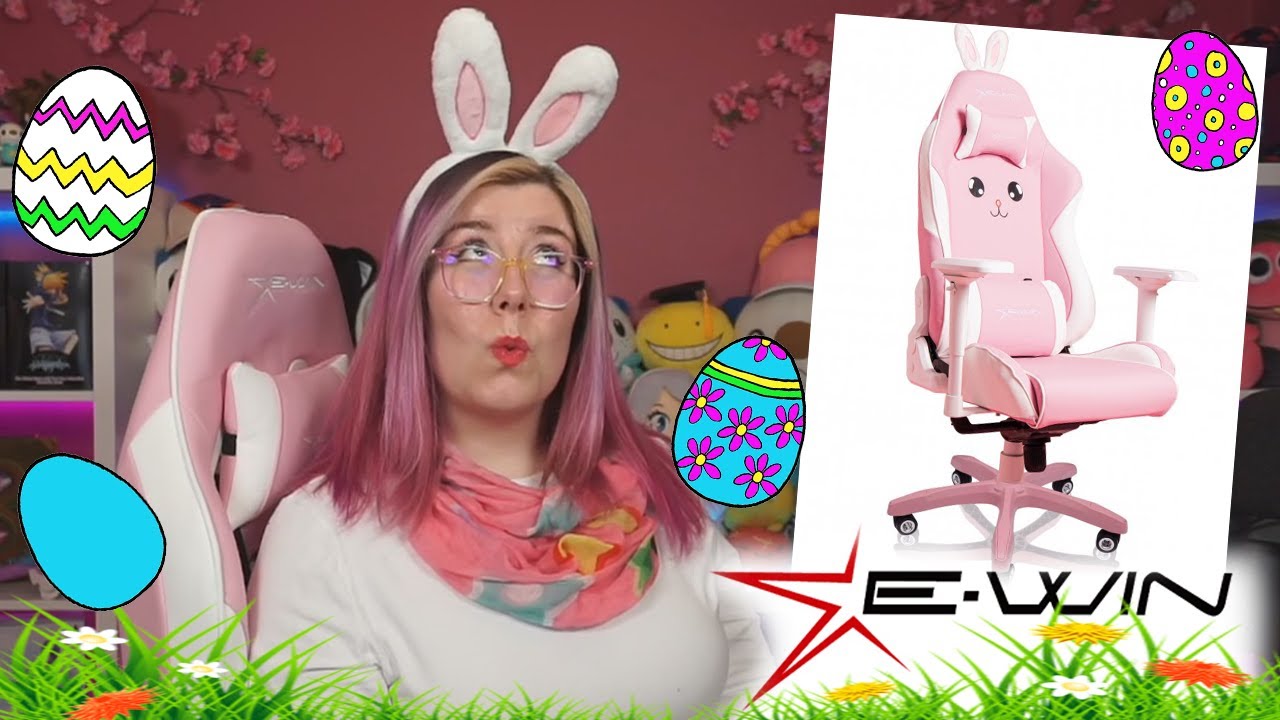UPGRADING MY SETUP - EwinRacing Pink Bunny Chair Review - Was it Worth?