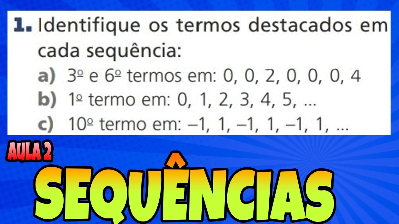 Escreva Os Dois Termos Seguintes De Cada Sequência - FDPLEARN