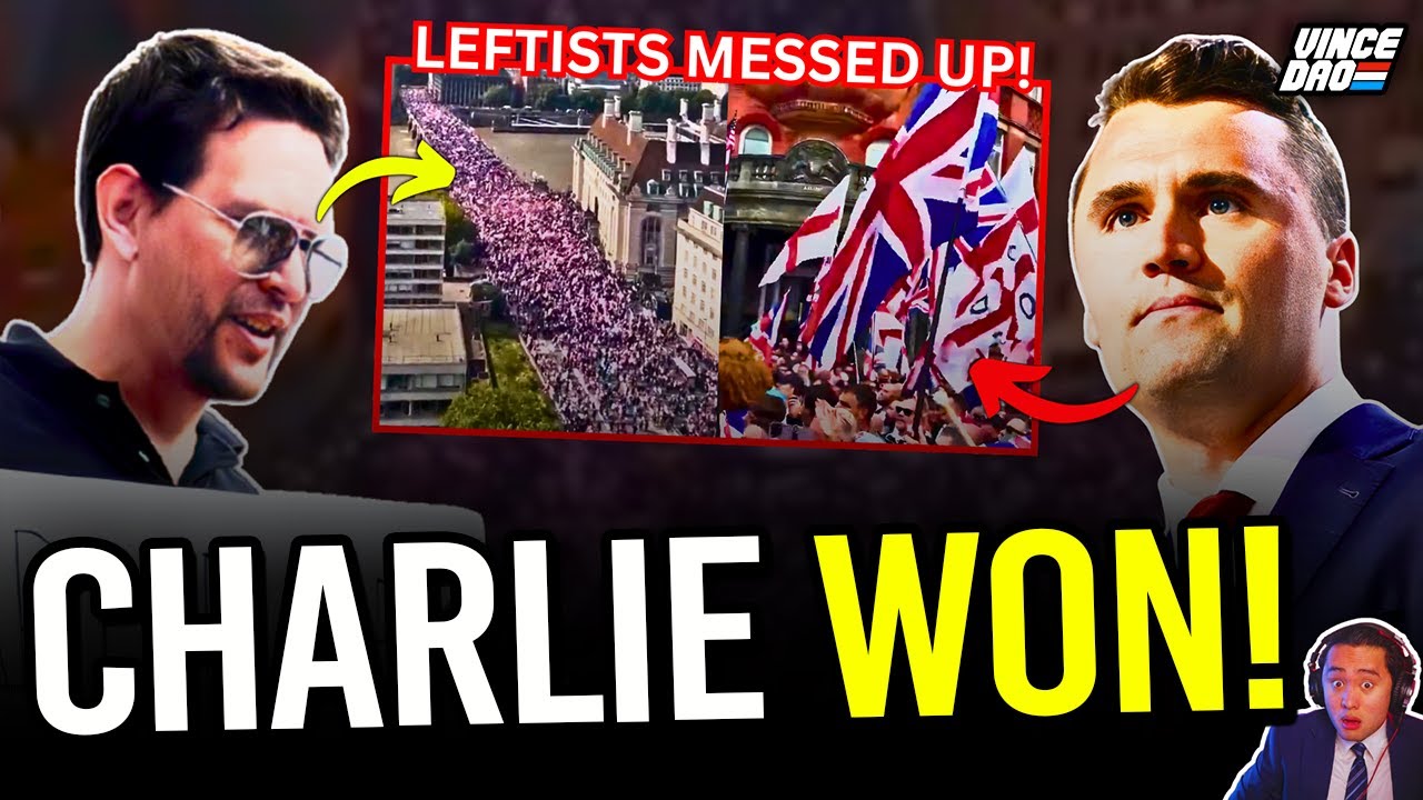 Charlie Kirk SPARKS Political Uprising in UK After MILLIONS Rally in London