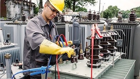 TRANSFORMER WINDING RESISTANCE TEST BY MEGGER MTO 330
