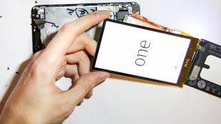 🟢 Ремонт старого флагмана - HTC One M7 | Замена дисплея и аккумулятора