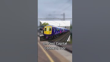 Deze 35 jaar oude treinen zijn met pensioen! #shorts #train #britishrailways #railway #class319