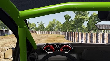 BeamNG.drive - Rally demo GRID Map V2 (Vue Cockpit) - Part 2