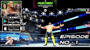 WWE MAYHEM - GAMEPLAY Walkthrough Part -1 (ANDROID, iOS)