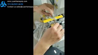 Thin wire flag label marking machine ZCUT-430 - Yuanhan