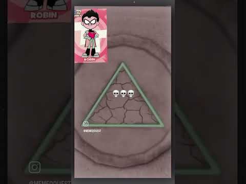 Robin plays squid game