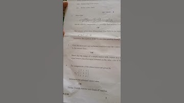 fluid dynamics previous year question papers|MSc final mathematic previous year question papers 2020