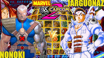 Marvel vs Capcom 2: JARGUONAZZ vs NONOKI