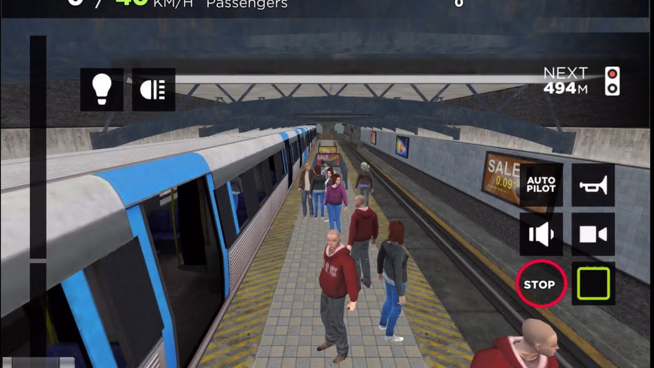 Kör tunnelbana i Subway simulator - C20 från SL i Stockholm