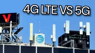 Verizon & AT&T | LTE VS 5G | Downtown Speedtesting