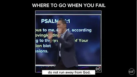 Where to Go When You Fail - Peter Tanchi - Profiles of Prayer Snippets