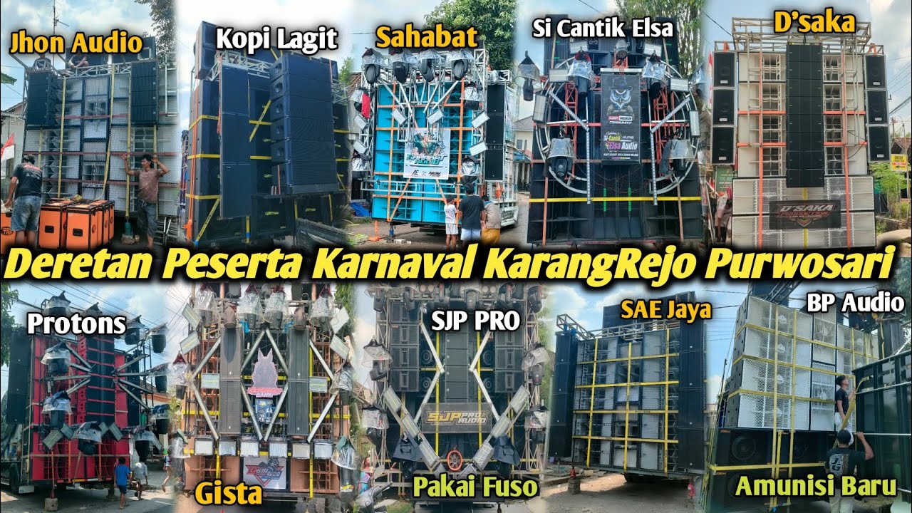 DERETAN PESERTA KARNAVAL KARAREJO PURWOSARI PASURUAN ‼️