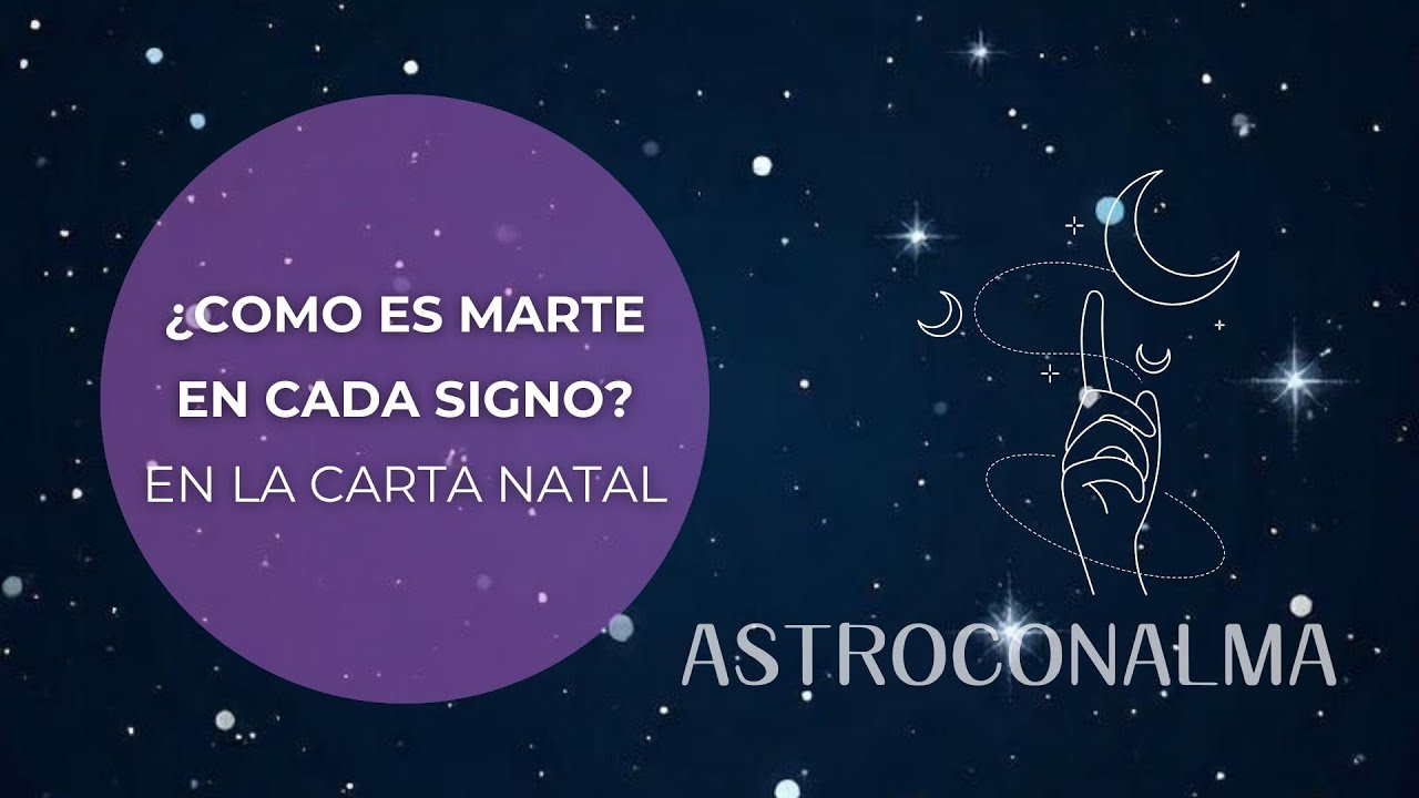 ¿Cómo es Marte en cada signo? Nuestra acción y movimiento en la carta ...