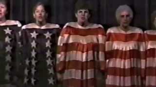 The Living Flag Promotes Patriotism