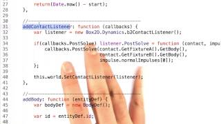 Contact Listener - HTML5 Game Development