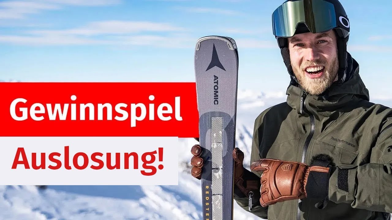 Ski-Gewinnspiel: Auslosung! Wer gewinnt neuen ATOMIC Redster? - YouTube